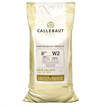 Callebaut 28% White Chocolate Callets - 10kg Bulk Pack